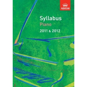 Piano Syllabus 2011 2012