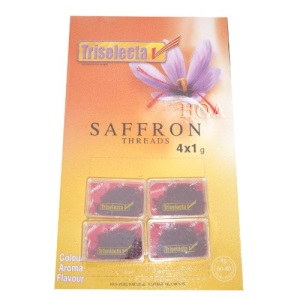 Triselecta Saffron Threads (4 x 1g)