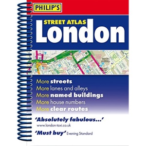 Philip's Street Atlas London: Pocket Spiral