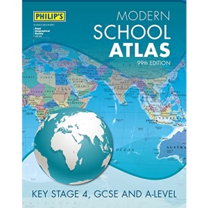 Philip's Modern School Atlas 99th Edition (Philip's World Atlas)