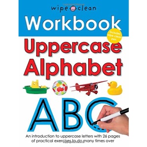 Wipe Clean Work Books: Uppercase Alphabet