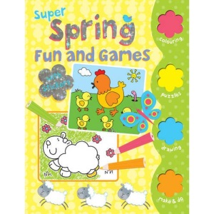 Super Spring Fun and Games: Colour, Activity, Stickers