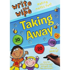 Taking Away - Write And Wipe Activity Book