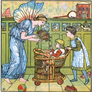 The Baby's Bouquet: A Fresh Bunch of Old Rhymes and Tunes Arranged and Decorated by Walter Crane