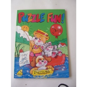 Puzzle Fun Dots (Copy and Colour)