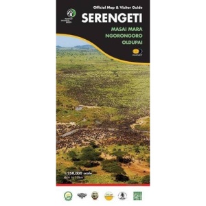 Serengeti: Official Map & Visitor Guide (African Map)
