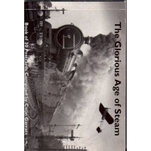The Glorious Age of Steam - a Book of 30 Black & White Postcards