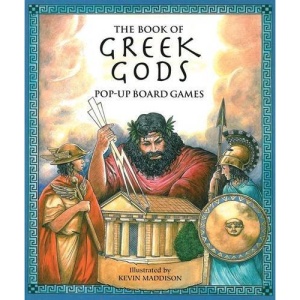 The Book of Greek Gods: Pop-Up Board Games