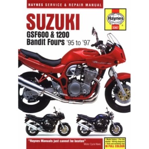 Suzuki GSF600 and 1200 Bandit Fours (95-97) Service and Repair Manual (Haynes Service and Repair Manuals)