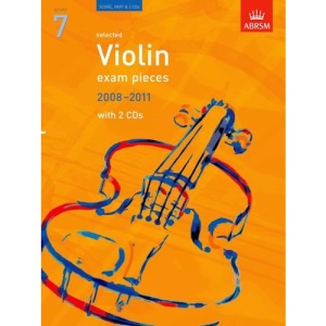 Selected Violin Exam Pieces 2008-2011: Grade 7 Score, Part and CD
