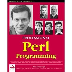 Professional Perl Programming (Programmer to programmer)
