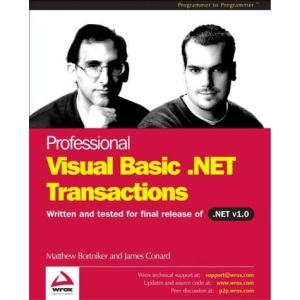 Professional VB.NET Transactions (Programmer to programmer)