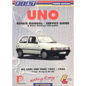 Fiat Uno Repair Manual, Service Guide and Owner Reference Information (Porter Manuals)
