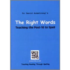 The Right Words: Teaching the Post-16 to Spell