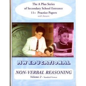 Non-verbal Reasoning: 11+ Practice Papers with Answers v.2: 11+ Practice Papers with Answers Vol 2 ('A' Plus S.)