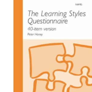 Learning Styles Questionnaire (LSQ), PHP 40 item - 1015 (Peter Honey Publications)