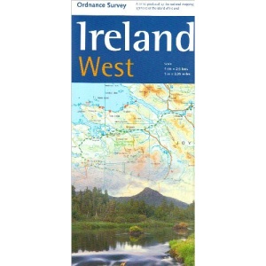 Holiday Map - Ireland West (Irish - Maps, Atlases and Guides)
