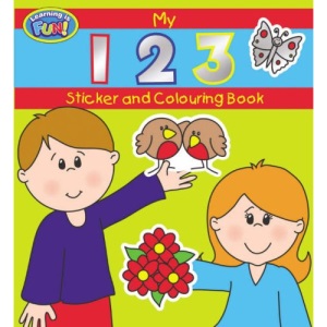 ABC/123 Sticker and Colouring Book (Learning is Fun S.)
