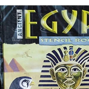 Ancient Egypt Stencil Book