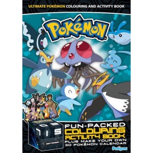 Pokemon Colouring & Activity Book Winter 2009