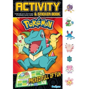 Pokemon Activity Sticker Book 2010 (Pedigree Spring 2010)