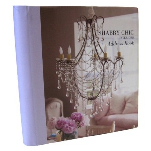 Shabby Chic Interiors Large Address Book