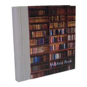 Living with Books Large Address Book