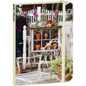 Country Garden Themed Mini Notebook