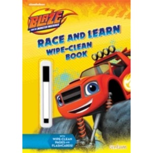 Blaze Race and Learn Wipe-Clean Book (Blaze & the Monster Machines)