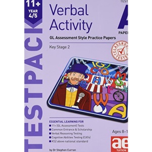 11+ Verbal Activity Year 4/5 Testpack A Papers 1-4