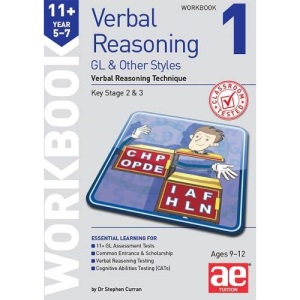 11+ Verbal Reasoning Year 5-7 GL & Other Styles Workbook 1: Verbal Reasoning Technique