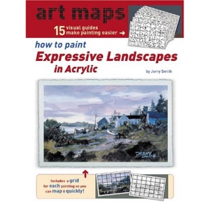 How to Paint Expressive Landscapes in Acrylic (Art Maps)