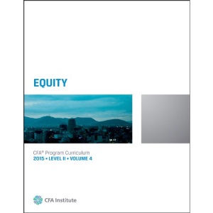 2015 CFA Program Curriculum Level 2 Volume 4