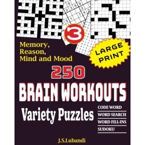 250 Brain Workouts Variety Puzzles: Volume 3