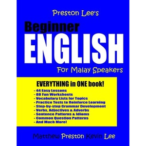 Preston Lee's Beginner English For Malay Speakers