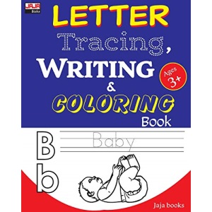 LETTER Tracing,WRITING and COLORING Book: Essential for kids practice!: Volume 1