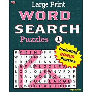 Large Print WORD SEARCH Puzzles: Volume 1 (Large Print WORD SEARCH Puzzles: 150 plus puzzles full of fun and for effective brain workout.)