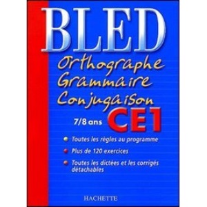 Orthographe, Grammaire, Conjugaison CE1