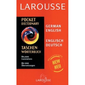 Larousse Pocket German/English Dictionary (Larousse Bilingual Dictionaries (Pocket))