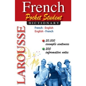 French Pocket Student Dictionary