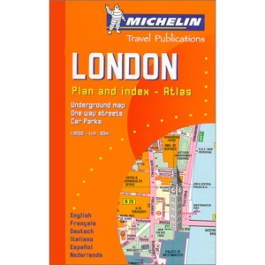 London Plan: No.2034 (Michelin City Plans)