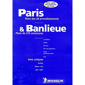 Paris Atlas: Banlieue (Michelin Maps)