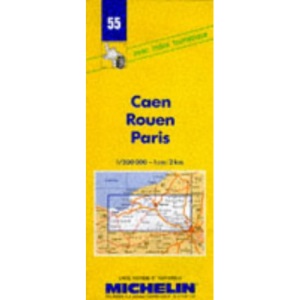 Caen-Rouen-Paris (Michelin Maps)