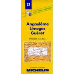 Angouleme-Limoges-Gueret (Michelin Maps)
