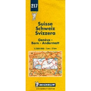 Geneve-Bern-Andermatt (Michelin Maps)