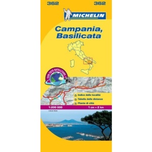 Campania (Michelin Local Maps) (Michelin Regional Maps)