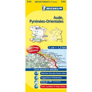 Aude, Pyrénées-Orientales : 1/150 000