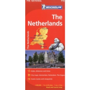 Michelin the Netherlands Road and Tourist Map (Michelin Maps)