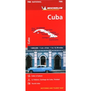 Cuba - Michelin National Map 786: Map (Michelin National Maps, 786)