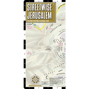 Streetwise Jerusalem Map - Laminated City Center Street Map of Jerusalem, Israel: City Plans (Michelin City Plans)